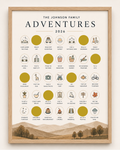 Family Adventure Challenge // Scratch-Off Poster